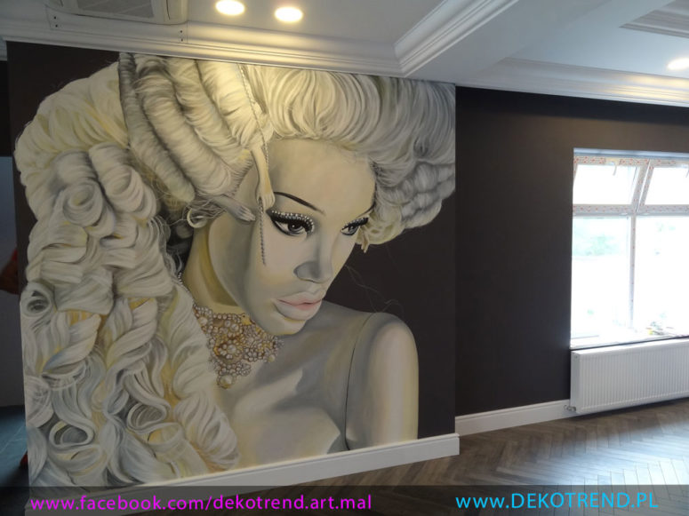 Artystyczne malowanie ścian 3D